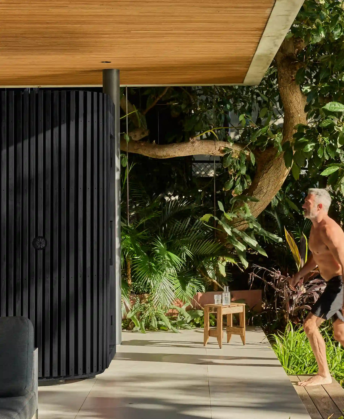 Elata sauna in Ash Edition cladding | Ash Edition